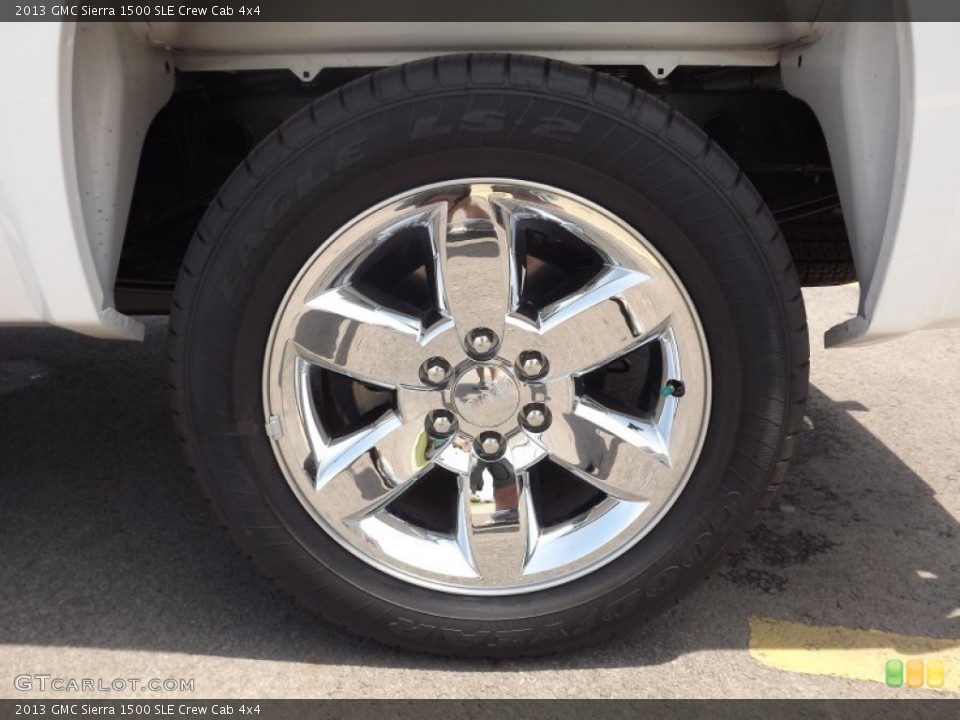 2013 GMC Sierra 1500 SLE Crew Cab 4x4 Wheel and Tire Photo #81285718