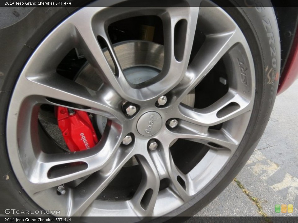 2014 Jeep Grand Cherokee SRT 4x4 Wheel and Tire Photo #81286867