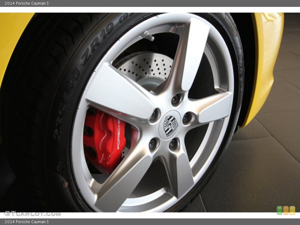 2014 Porsche Cayman S Wheel and Tire Photo #81288811