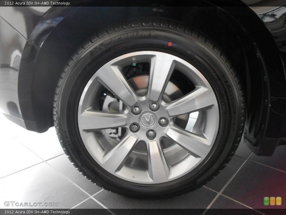2012 Acura ZDX SH-AWD Technology Wheel and Tire Photo #81290510