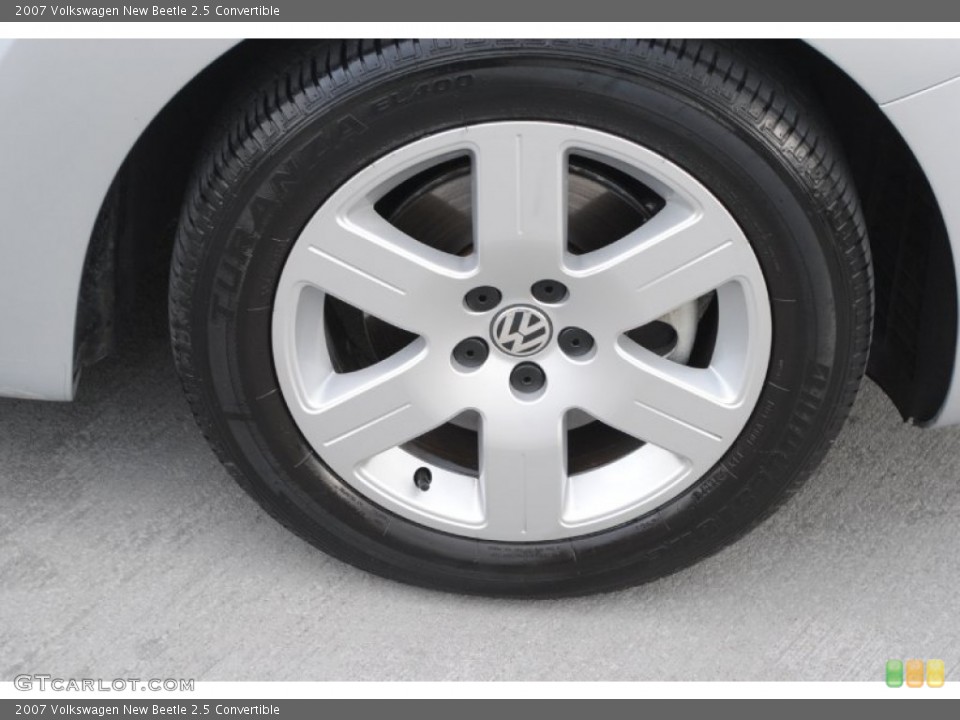 2007 Volkswagen New Beetle Wheels and Tires