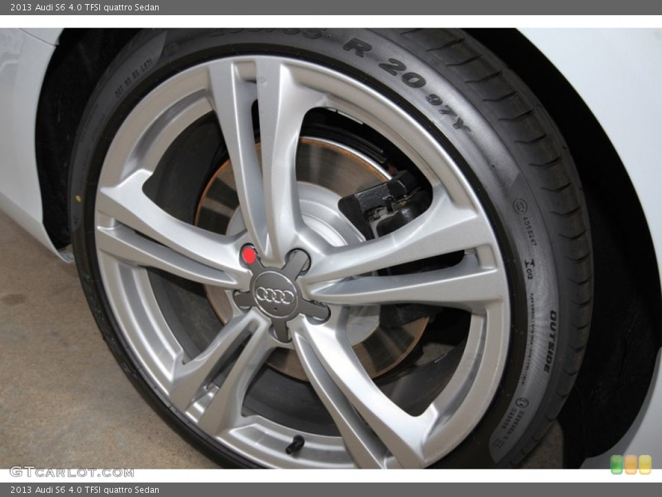 2013 Audi S6 4.0 TFSI quattro Sedan Wheel and Tire Photo #81291070