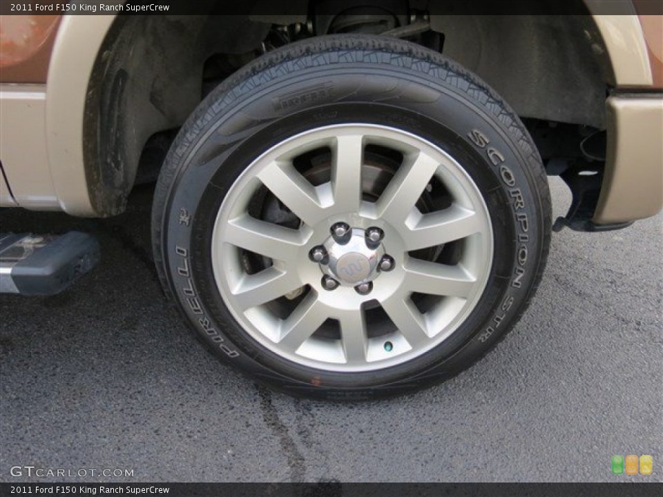 2011 Ford F150 King Ranch SuperCrew Wheel and Tire Photo #81291941