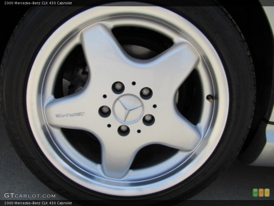 2000 Mercedes-Benz CLK 430 Cabriolet Wheel and Tire Photo #81295391