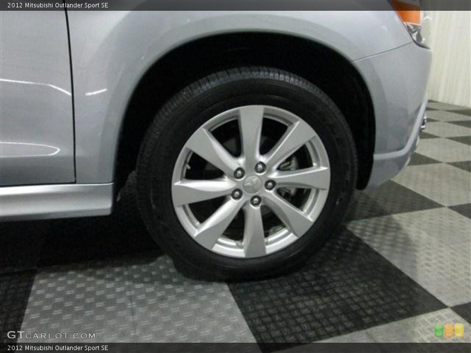 2012 Mitsubishi Outlander Sport SE Wheel and Tire Photo #81297240
