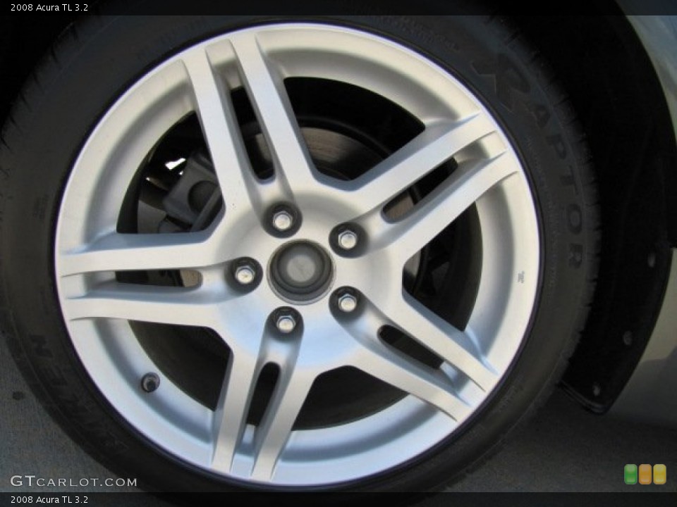 2008 Acura TL 3.2 Wheel and Tire Photo #81299111