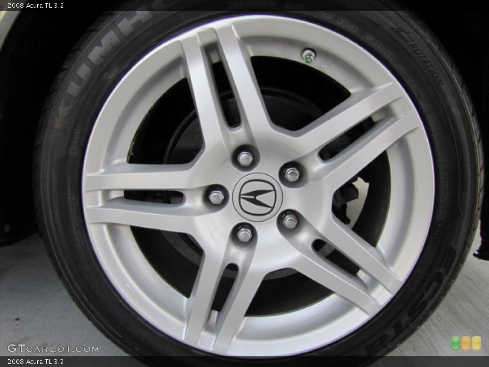 2008 Acura TL 3.2 Wheel and Tire Photo #81299150