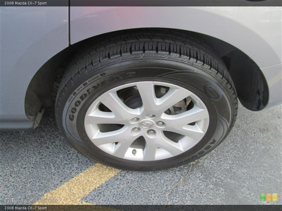 2008 Mazda CX-7 Sport Wheel and Tire Photo #81300722