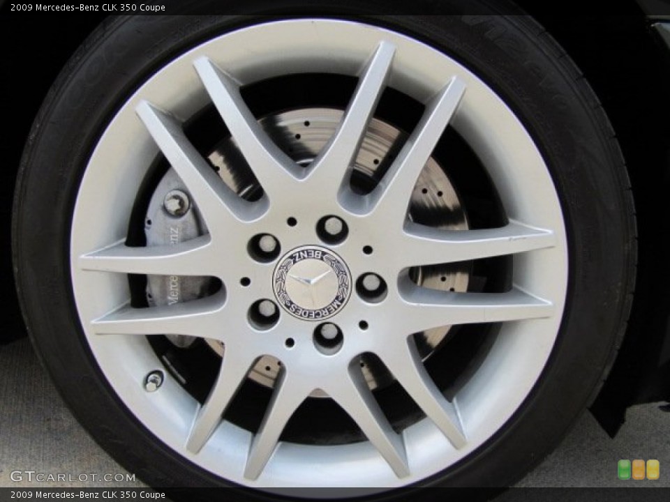 2009 Mercedes-Benz CLK 350 Coupe Wheel and Tire Photo #81301209