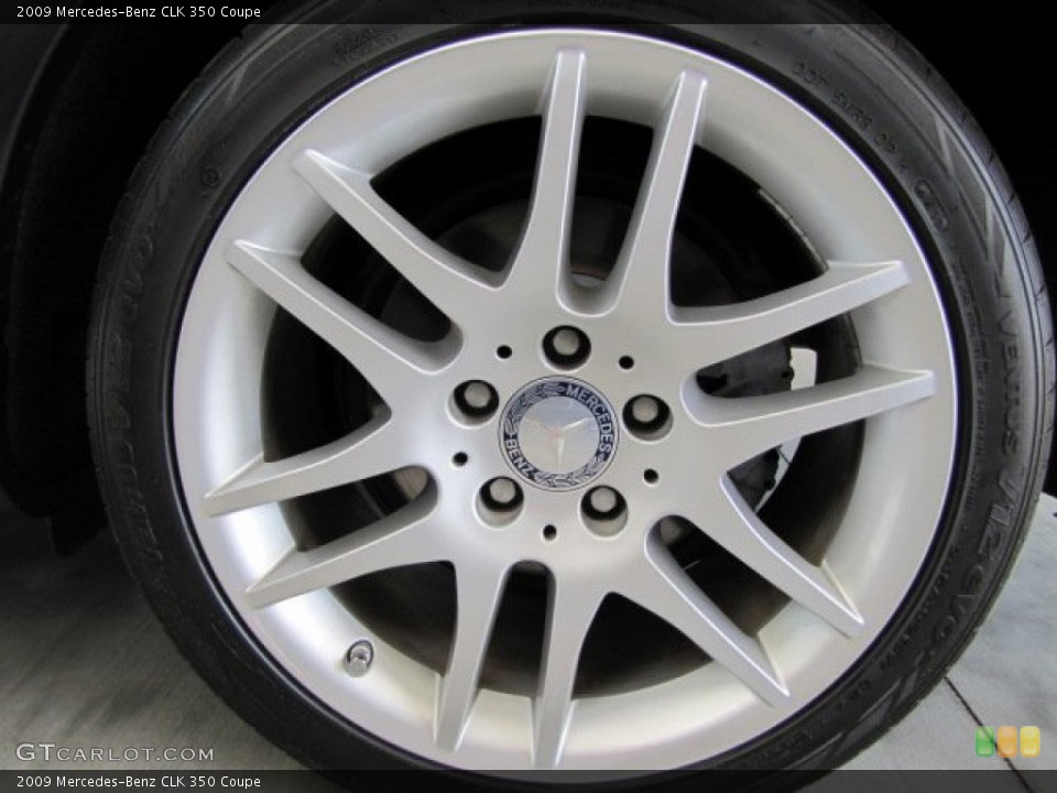 2009 Mercedes-Benz CLK 350 Coupe Wheel and Tire Photo #81301253