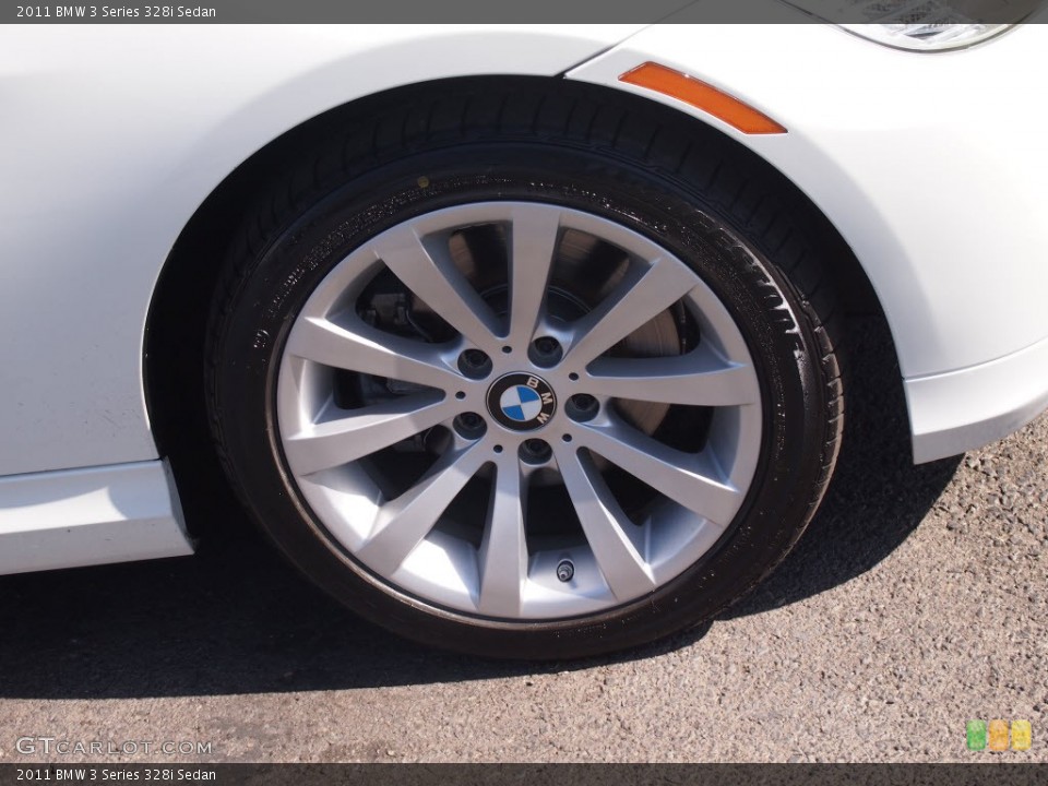 2011 BMW 3 Series 328i Sedan Wheel and Tire Photo #81306401