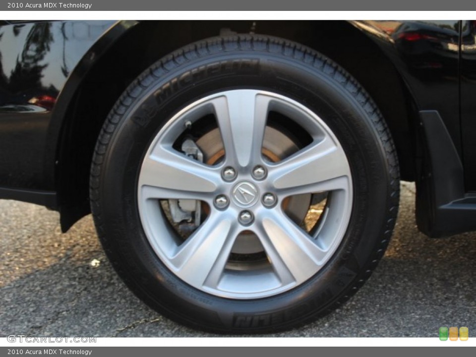 2010 Acura MDX Technology Wheel and Tire Photo #81308598
