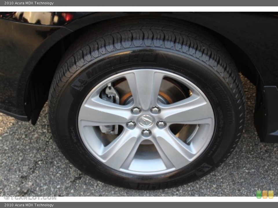 2010 Acura MDX Technology Wheel and Tire Photo #81308620