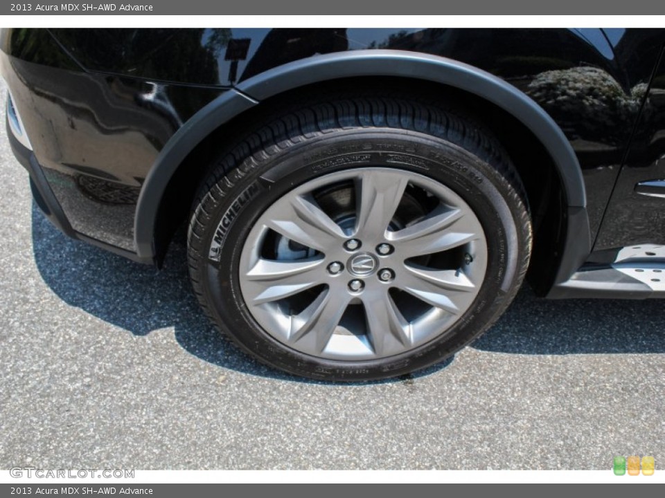 2013 Acura MDX SH-AWD Advance Wheel and Tire Photo #81313450