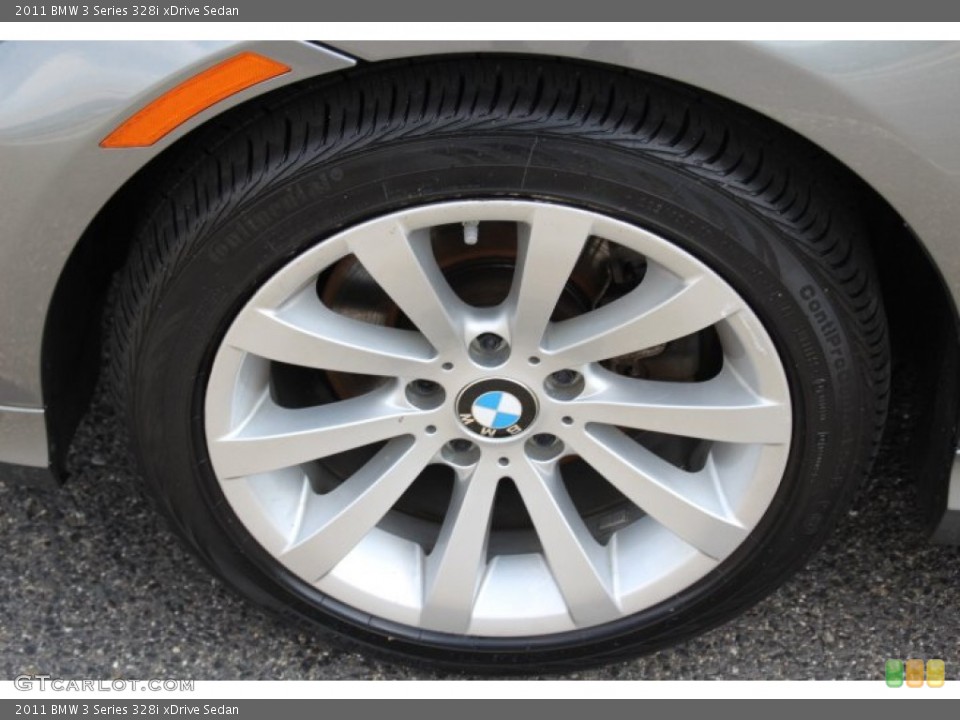 2011 BMW 3 Series 328i xDrive Sedan Wheel and Tire Photo #81313679