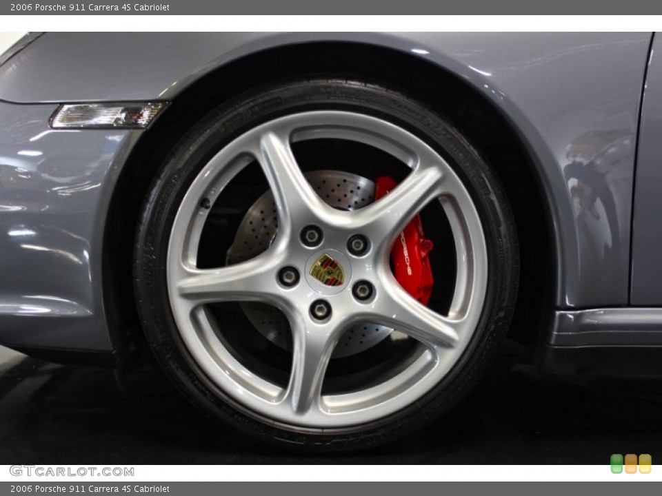 2006 Porsche 911 Carrera 4S Cabriolet Wheel and Tire Photo #81315109