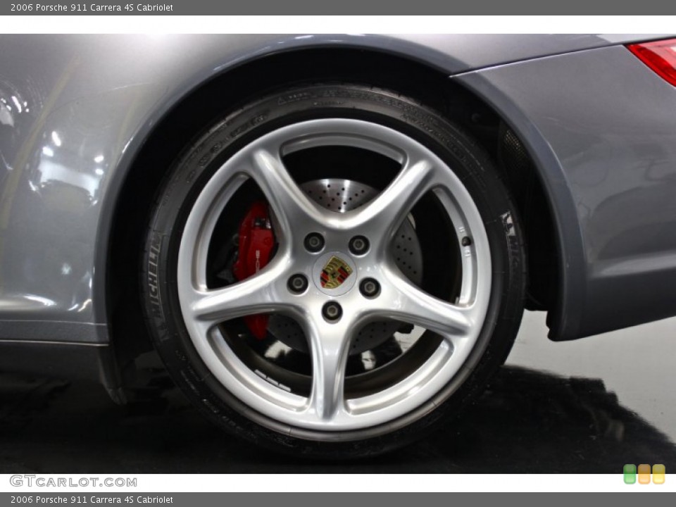 2006 Porsche 911 Carrera 4S Cabriolet Wheel and Tire Photo #81315128