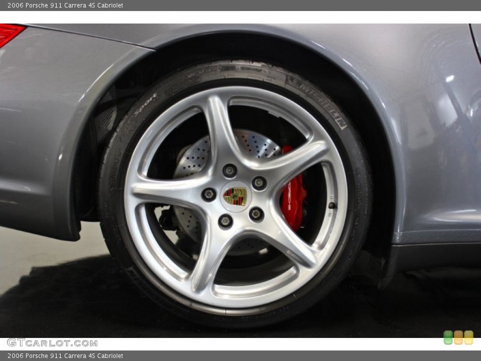 2006 Porsche 911 Carrera 4S Cabriolet Wheel and Tire Photo #81315148