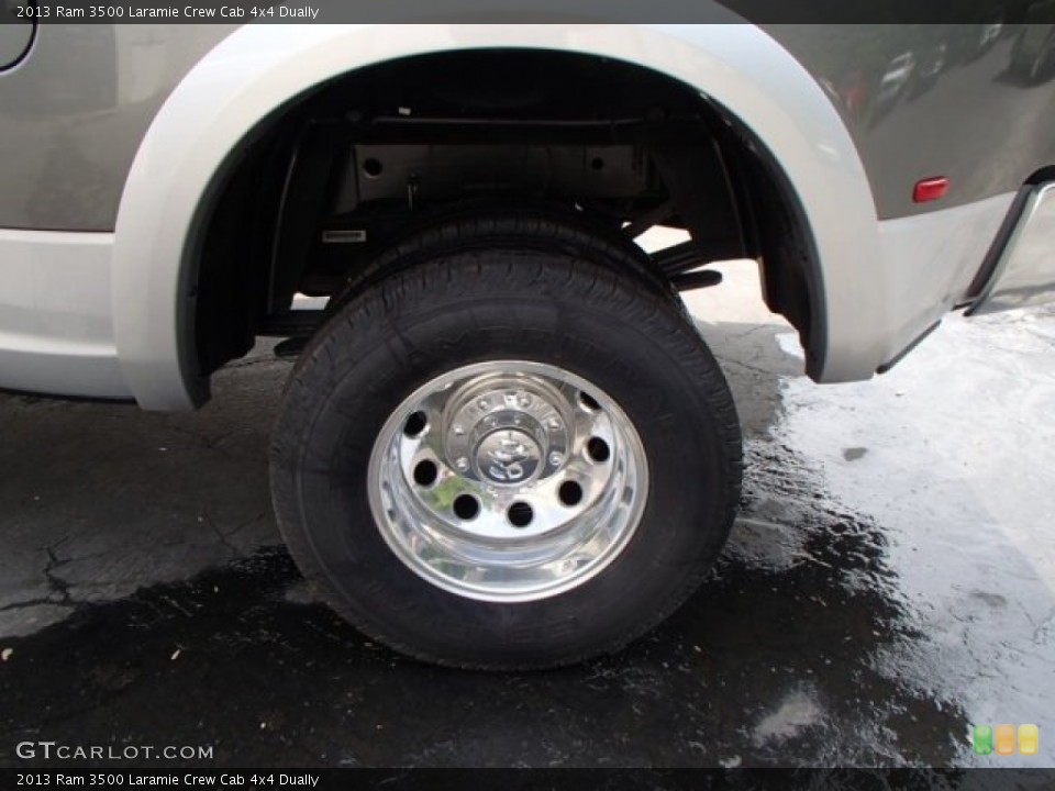 2013 Ram 3500 Laramie Crew Cab 4x4 Dually Wheel and Tire Photo #81316016