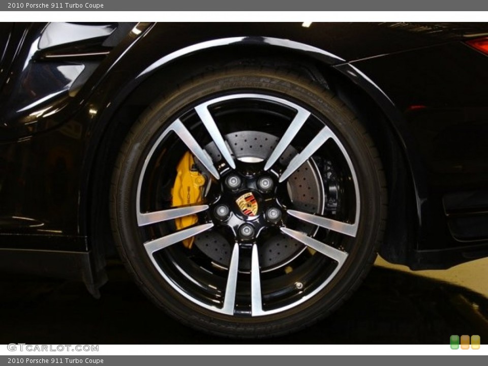 2010 Porsche 911 Turbo Coupe Wheel and Tire Photo #81316200