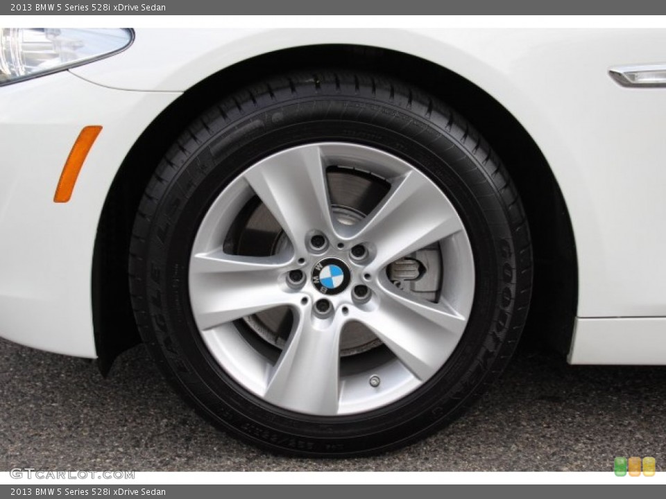 2013 BMW 5 Series 528i xDrive Sedan Wheel and Tire Photo #81321158