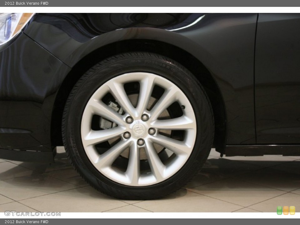 2012 Buick Verano FWD Wheel and Tire Photo #81322838