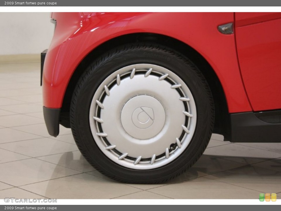 2009 Smart fortwo pure coupe Wheel and Tire Photo #81324149