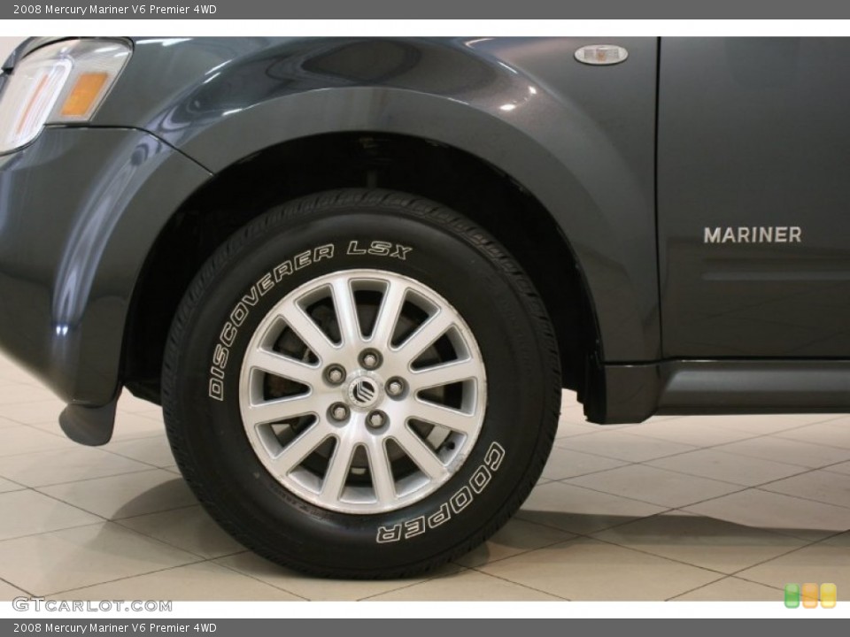 2008 Mercury Mariner V6 Premier 4WD Wheel and Tire Photo #81324527