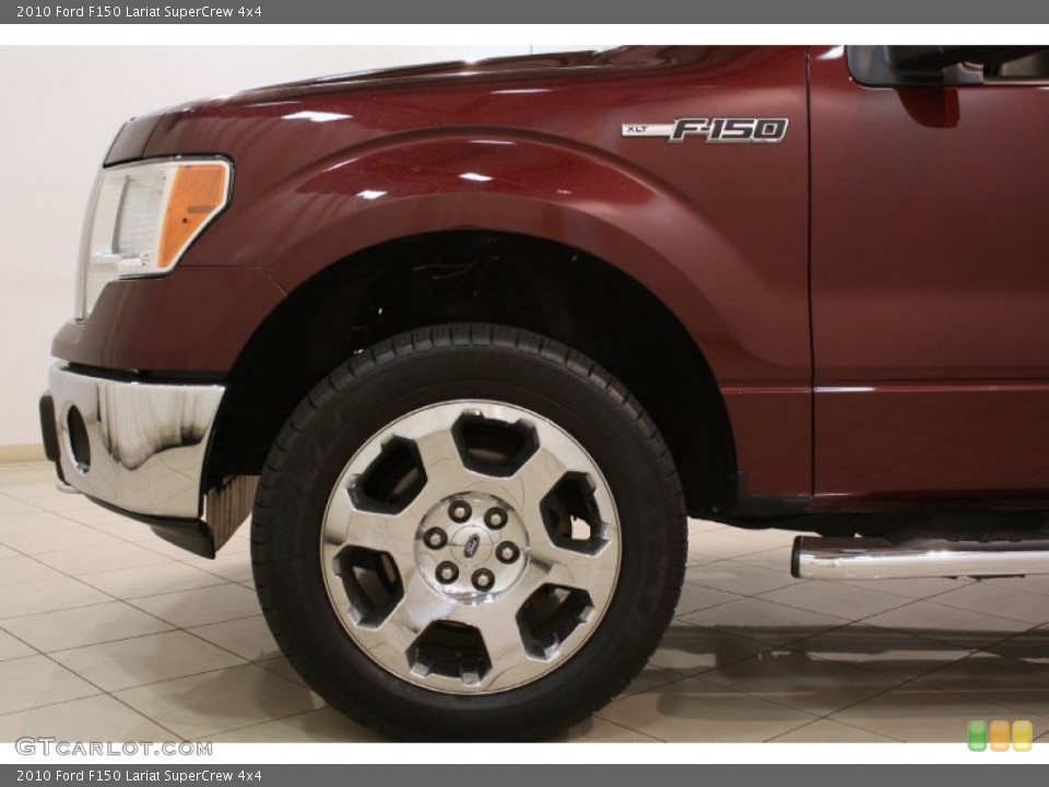 2010 Ford F150 Lariat SuperCrew 4x4 Wheel and Tire Photo #81326922