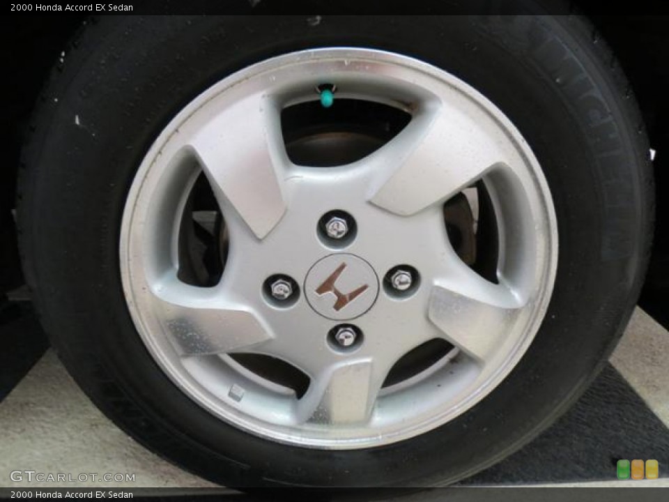 2000 Honda Accord EX Sedan Wheel and Tire Photo #81332729