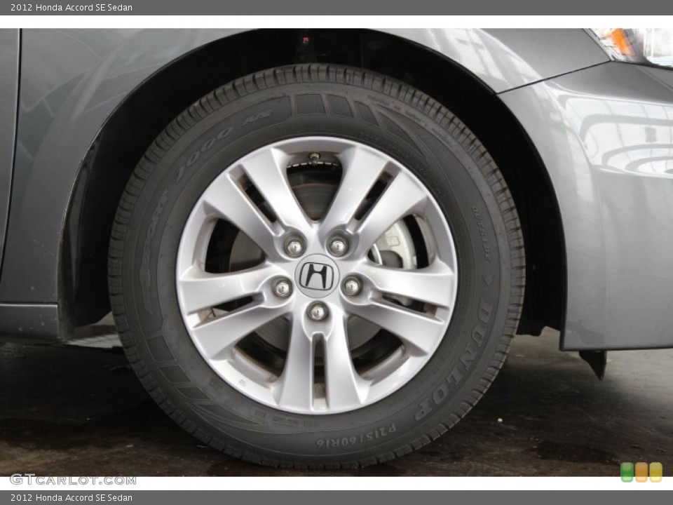 2012 Honda Accord SE Sedan Wheel and Tire Photo #81335610