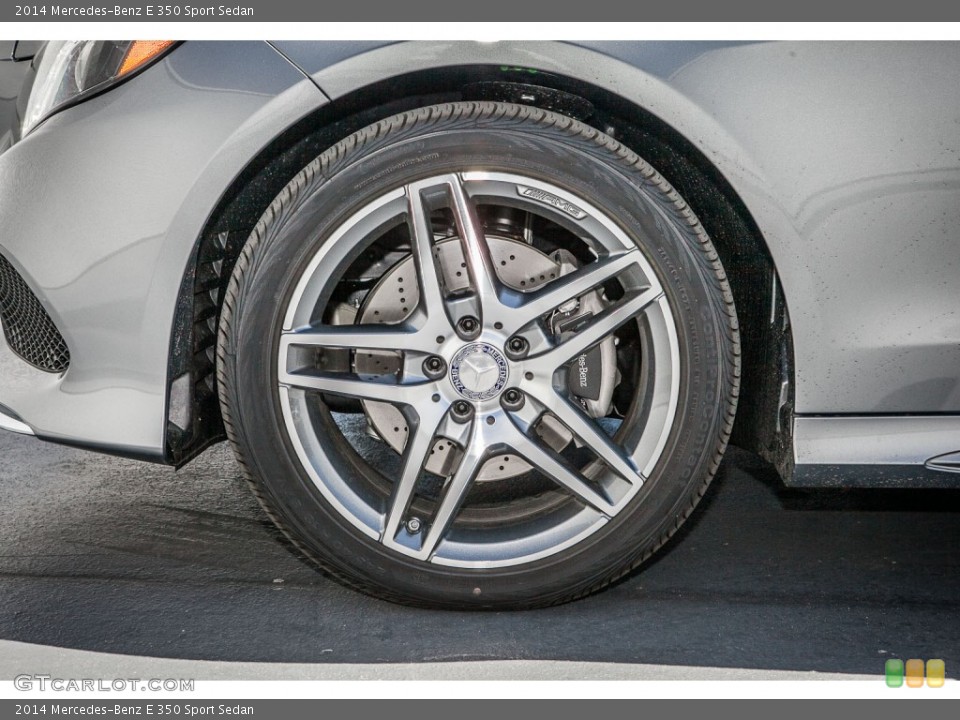 2014 Mercedes-Benz E 350 Sport Sedan Wheel and Tire Photo #81337325