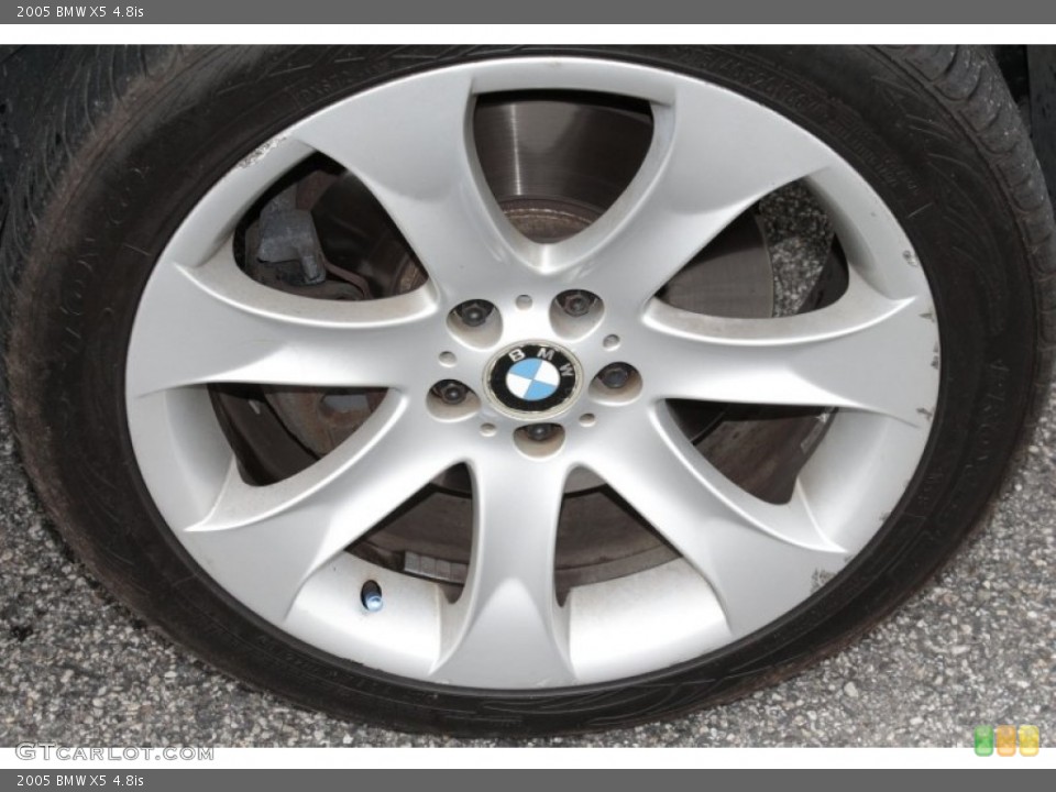 2005 BMW X5 4.8is Wheel and Tire Photo #81341505