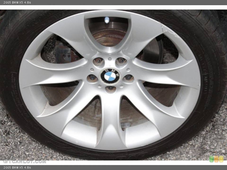 2005 BMW X5 4.8is Wheel and Tire Photo #81341525