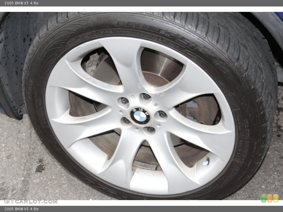 2005 BMW X5 4.8is Wheel and Tire Photo #81341564