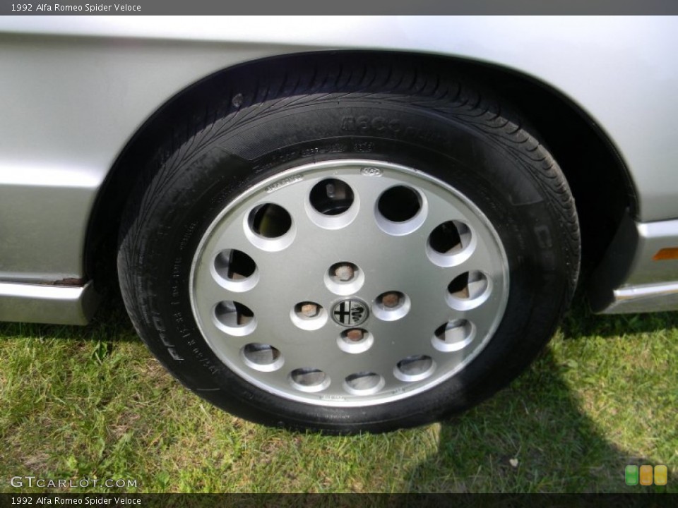 1992 Alfa Romeo Spider Wheels and Tires