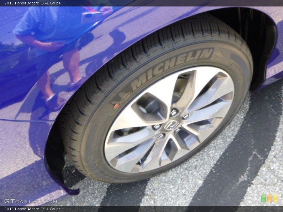 2013 Honda Accord EX-L Coupe Wheel and Tire Photo #81346413
