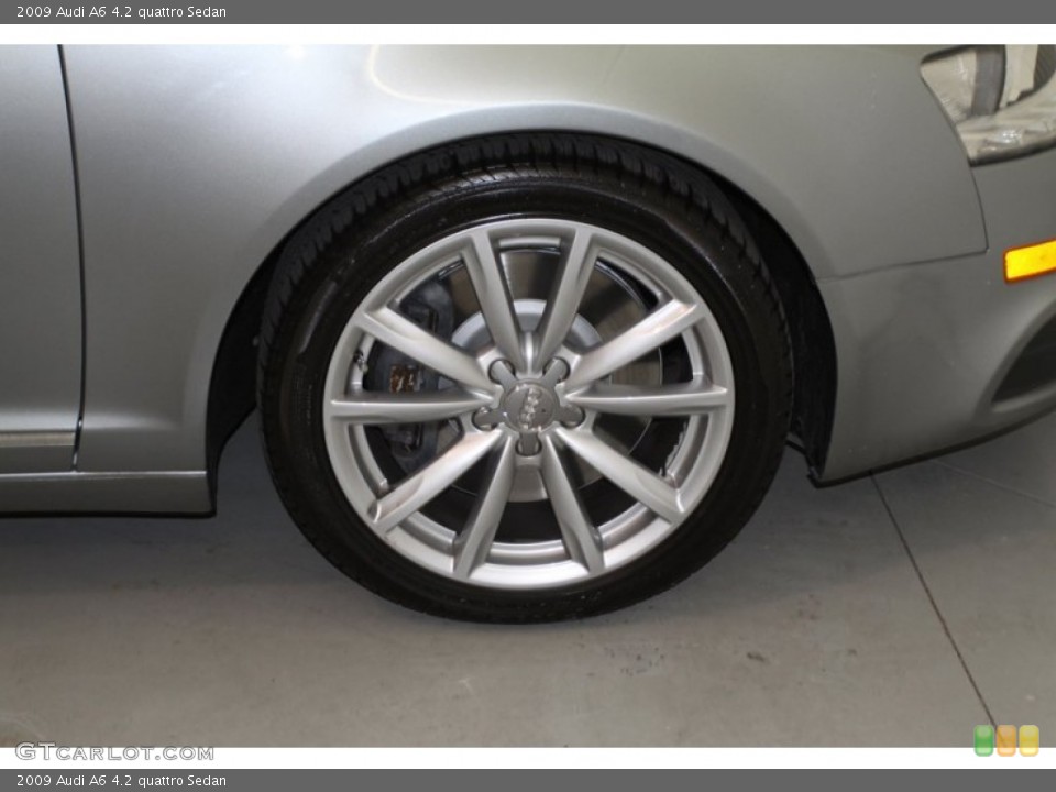 2009 Audi A6 4.2 quattro Sedan Wheel and Tire Photo #81346790