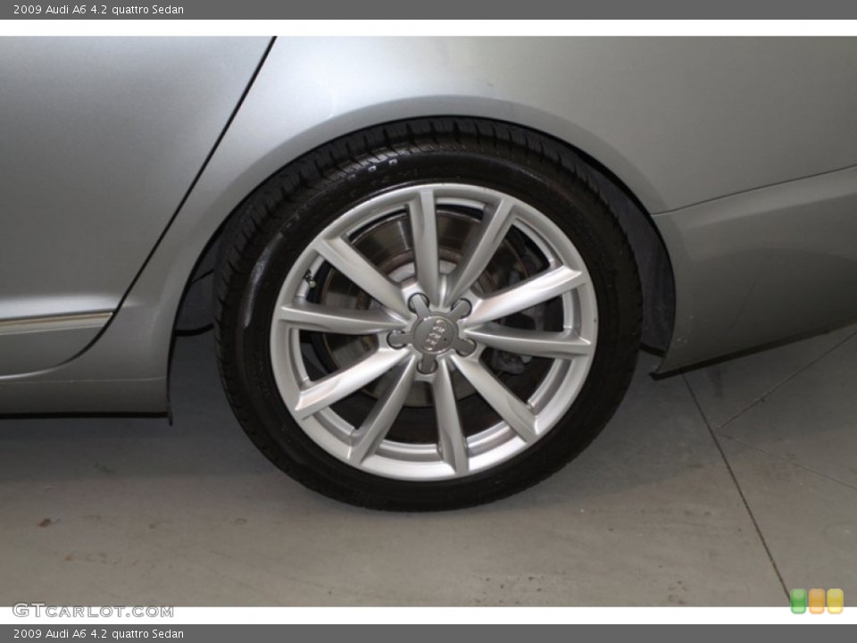 2009 Audi A6 4.2 quattro Sedan Wheel and Tire Photo #81346894