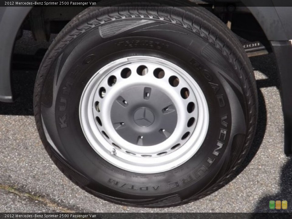 2012 Mercedes-Benz Sprinter 2500 Passenger Van Wheel and Tire Photo #81351687