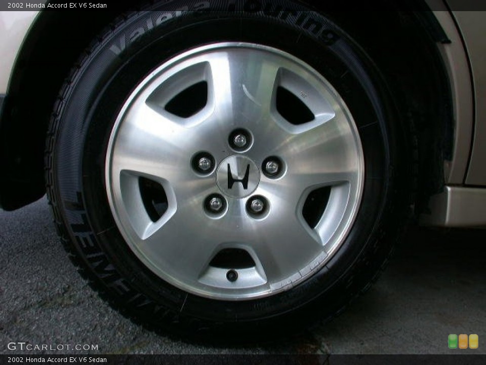 2002 Honda Accord EX V6 Sedan Wheel and Tire Photo #81355649