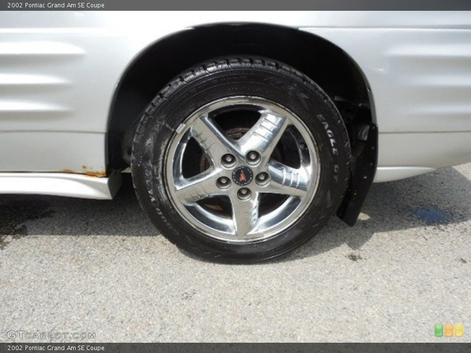 2002 Pontiac Grand Am SE Coupe Wheel and Tire Photo #81357194