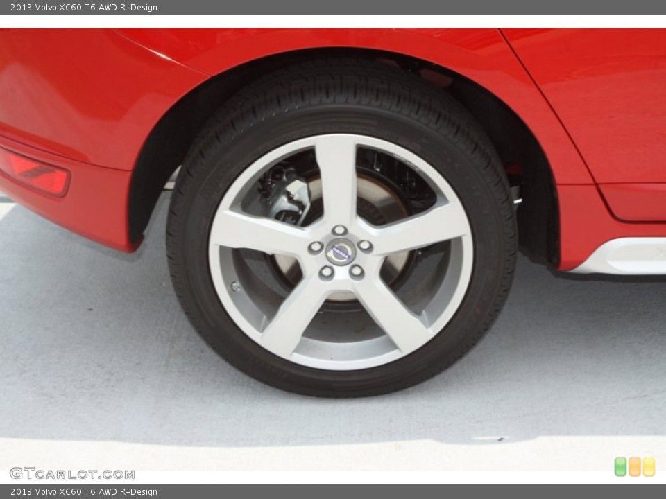 2013 Volvo XC60 T6 AWD R-Design Wheel and Tire Photo #81357389