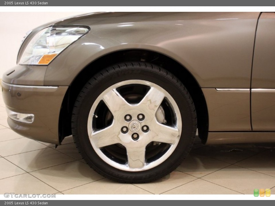 2005 Lexus LS 430 Sedan Wheel and Tire Photo #81357723