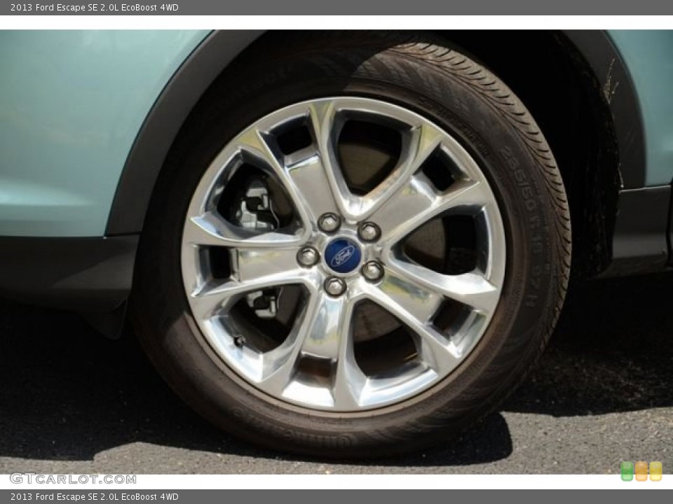 2013 Ford Escape SE 2.0L EcoBoost 4WD Wheel and Tire Photo #81364395