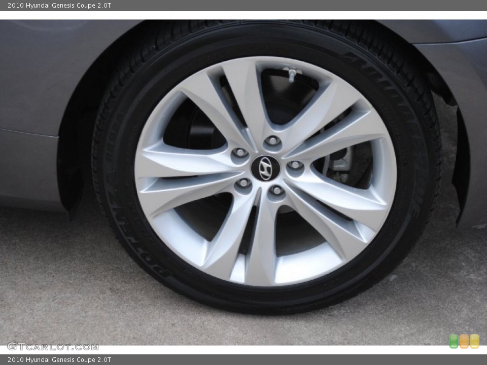 2010 Hyundai Genesis Coupe Wheels and Tires