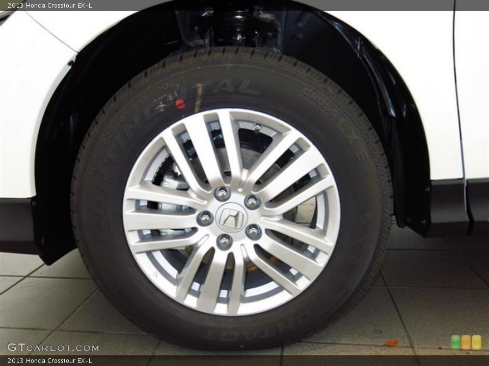 2013 Honda Crosstour EX-L Wheel and Tire Photo #81367781