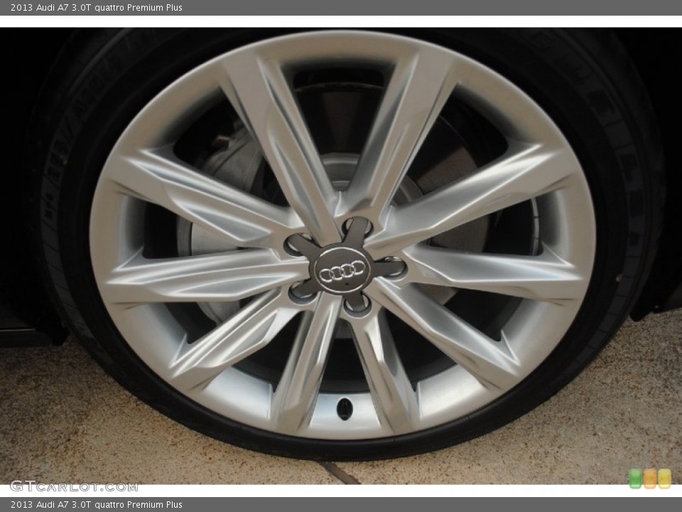 2013 Audi A7 3.0T quattro Premium Plus Wheel and Tire Photo #81370351