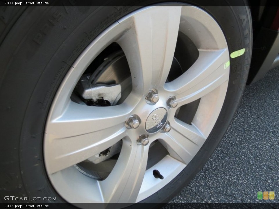 2014 Jeep Patriot Latitude Wheel and Tire Photo #81370485
