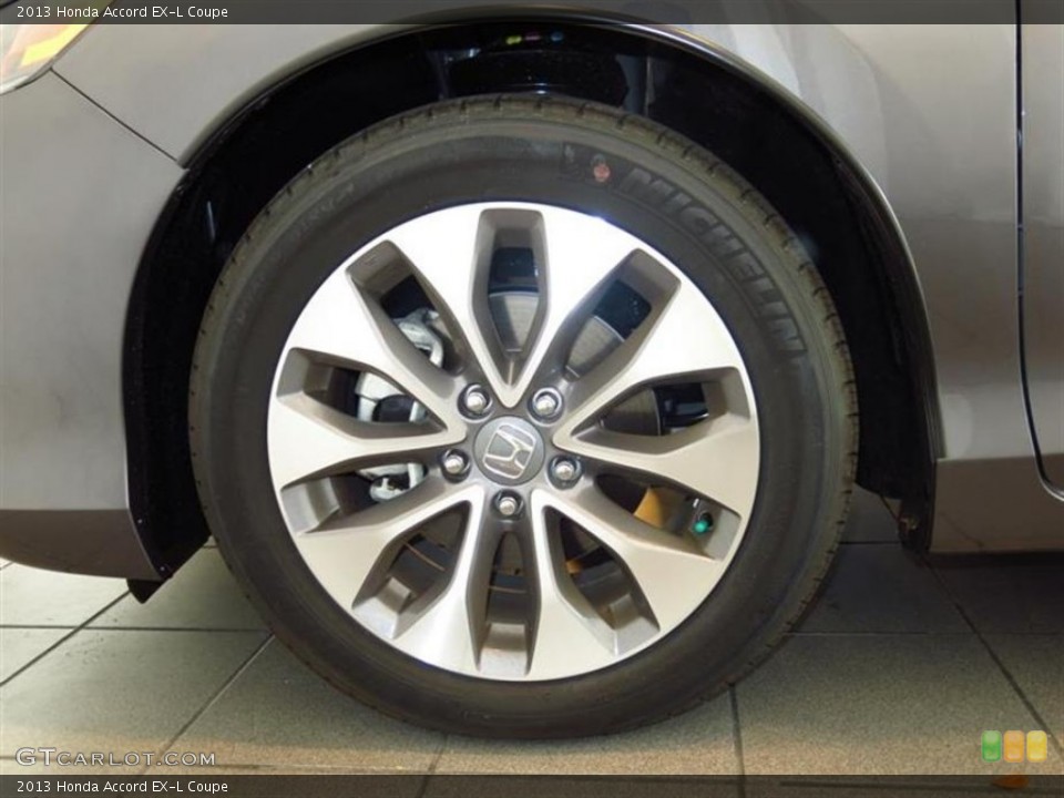 2013 Honda Accord EX-L Coupe Wheel and Tire Photo #81373190